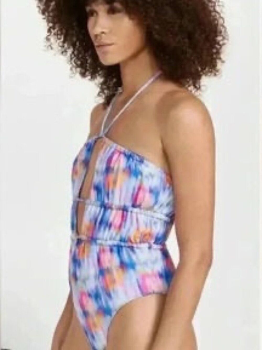 Ramy Brook Ikat Colorful One Piece Swimsuit Size Small S - Picture 3 of 12